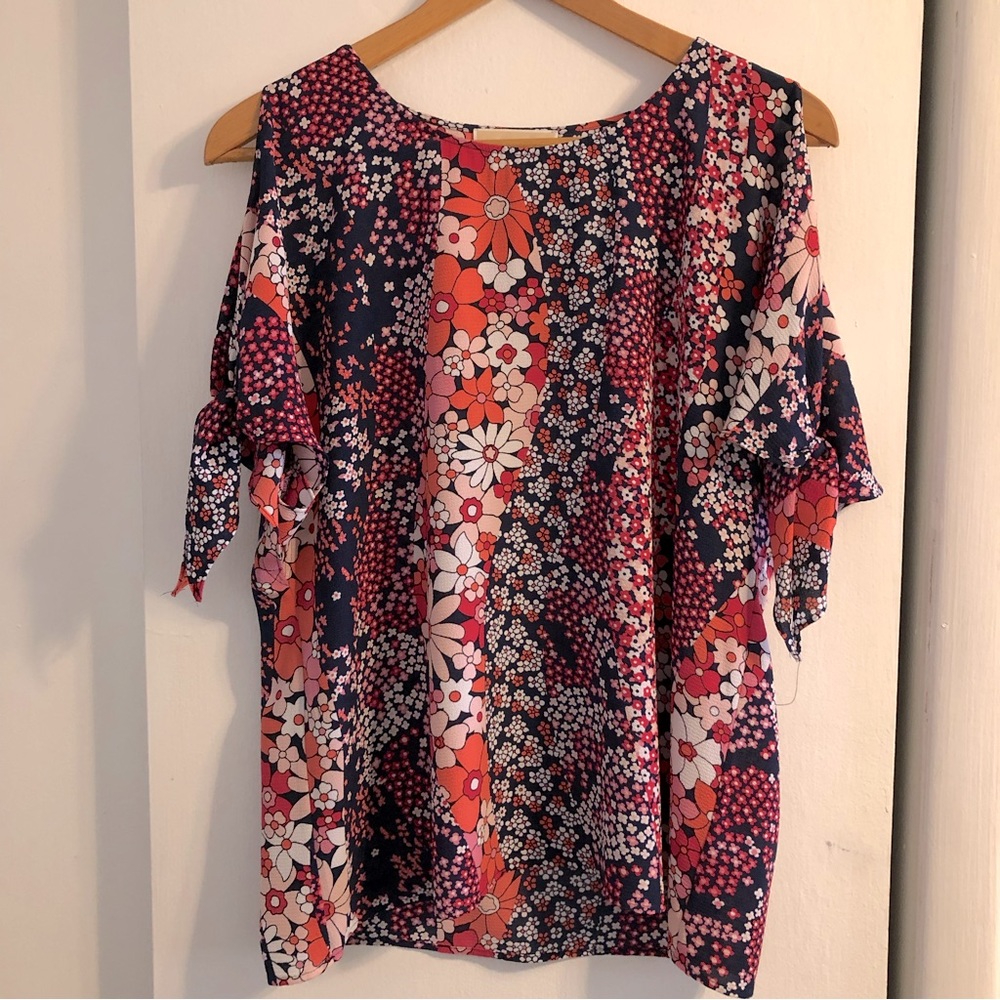 Retro Floral Top from Michael Kors